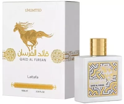 Qaed Al Fursan Unlimited By Lattafa Perfume For Unisex EDP 3.04 Oz New In Box • $19.84