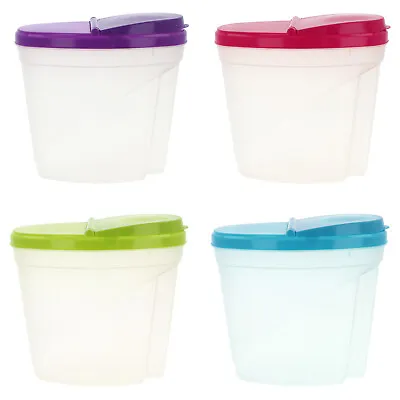 Cereal Containers Dispenser Airtight Food Dry Storage Box Kitchen Plastic 4.8L • £6.99