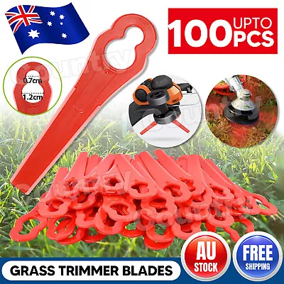 Up To 100pcs Plastic Grass Trimmer Blade For Ozito Kuller Bosh Garden Lawn OZ • $2.75