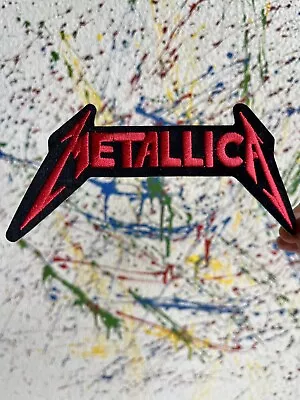 Metallica Iron On Patch Sharp Red • $5.99