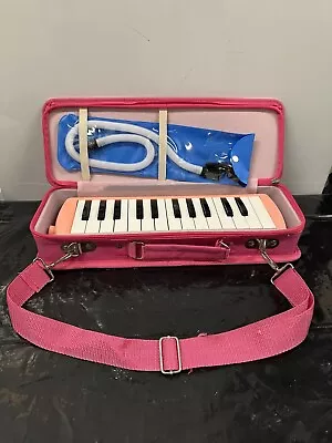 Schoenhut Melodica Blow HornPiano Puff ‘n Play W/mouthpiece And Flexible Tube • $30