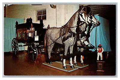 Horse Drawn Hearse (1890) Pioneer Village Minden Nebraska Postcard • $2.97