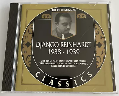 1938-1939 By Django Reinhardt  Chronological Classics Rare Original Import CD • $8