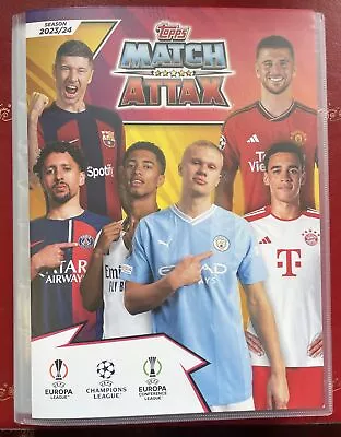 NO DUP’s. BINDER 705 Cards Match Attax 2023/2024 + EXTRA 23/24 Champions League • £69.99