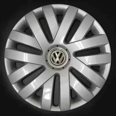 New Genuine OEM VW Hubcap Jetta Rabbit 2005-2010 14-spoke Cover Fits 16  Wheel • $54.95