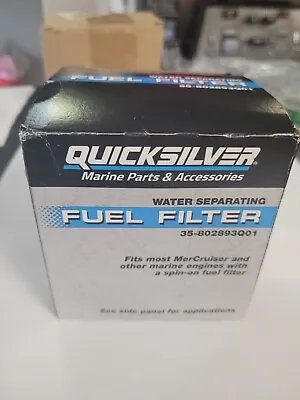 Quicksilver 35-802893Q01 WATER SEPERATING FUEL FILTER • $13.99