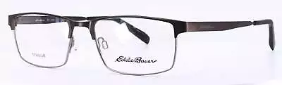 Eddie Bauer EB32030 BR Brown Mens Rectangular Eyeglasses 56-18-145 • $69.99