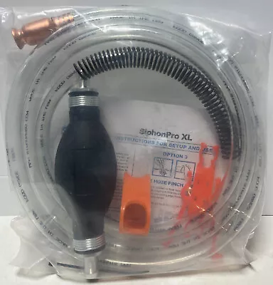 SiphonPro GasTapper Siphon Pump Pro XL Fuel Hand Pump - Gas Diesel & Water • $38.25