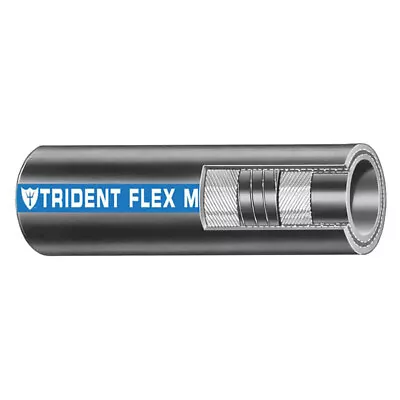 Trident Marine 3/4  Flex Marine Wet Exhaust &amp; Water Hose - Black - Sold • $15.28