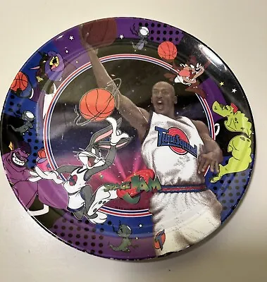 Vintage 1996 Space Jam Melamine Plate Michael Jordan Tune Squad Bugs Bunny • $9.99