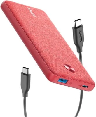 $59.99 • Buy Anker 10000mAh Fabric Portable Power Bank 18W USB C PD Charger