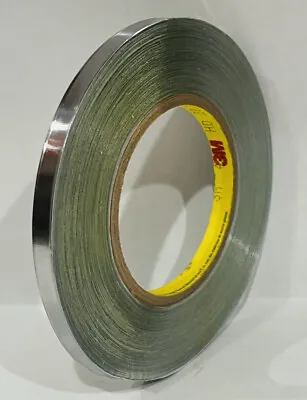 3M 420 Lead Foil Tape 3/8  Width X 36 Yd Length Dark Silver 6.8mil Thickness  • $42.95