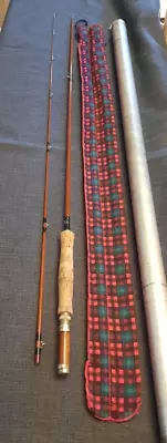 Vintage 7' Fenwick 2WT Fly Fishing Rod With Sock & Metal Case • $29