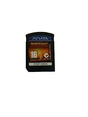 Resistance Sony PS Vita Games PSVITA | VGC PAL | Free Postage | Cartridge Only • $23.95
