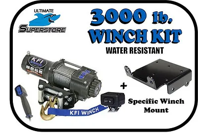 KFI 3000 Lb. Winch Mount Kit '00-'02 Yamaha Kodiak 400 • $545.02