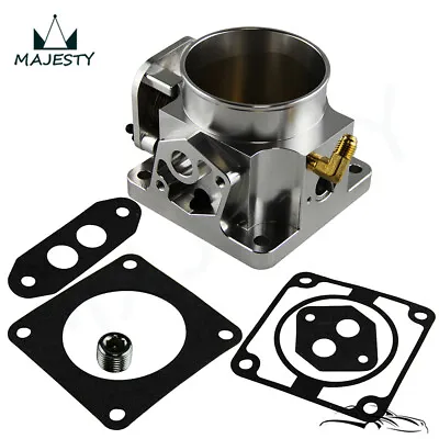 Performance Billet 75mm Throttle Body For 86-93 Ford Mustang GT Cobra LX 5.0L V8 • $95.88