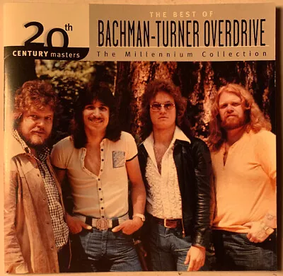 Bachman-turner Overdrive Best Of The Millennium Collection Cd Mercury Usa Press • £9.99