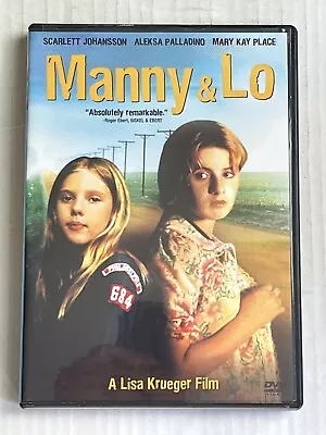 Manny & Lo DVD - Dean Silvers Aleska Palladino Mary Kay Place Scarlett Johansson • $14