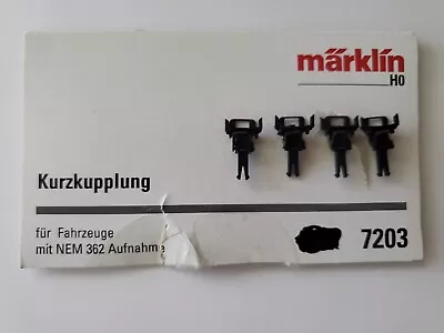 HO - Marklin 7203 Spare/Repair Parts E701630 Close Coupler (Set Of 4) - NIB • $11