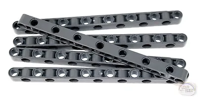 LEGO Technic - 5 X Studless Beams Perp Holes - 15L - DBG - New - (71710) • $14.41