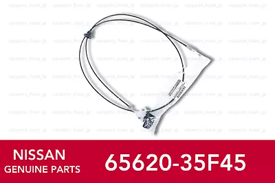 Nissan Genuine S13 SILVIA Bonnet Release Cable Wire 65620-35F45 OEM Direct Japan • $94.99