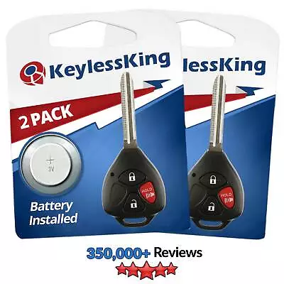 2 Replacement For 2005 2006 2007 2008 2009 2010 Scion TC Key Keyless Remote • $19.79