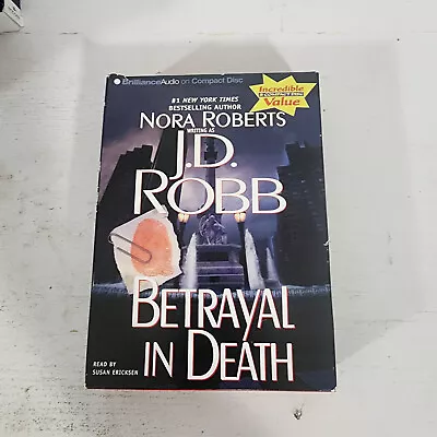 In Death Ser.: Betrayal In Death By J. D. Robb (2007 Compact Disc Abridged... • $7.10