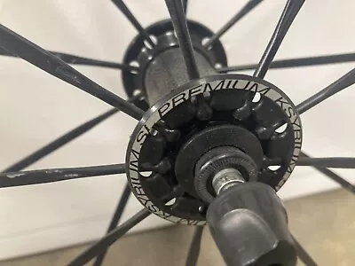 MAVIC KSYRIUM SSC SL Road Bike Wheelset W Skewers Rim Brake Vintage LOW MILEAGE • $275