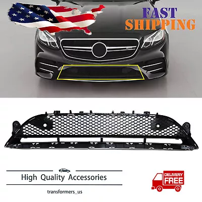 New Front Bumper Cover Grille Fits 2017-2020 MERCEDES-BENZ E300 MB1036156 • $49.99