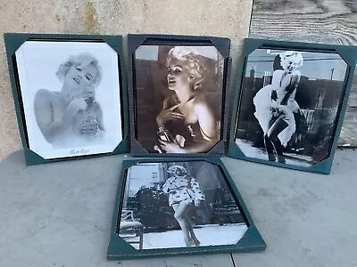 Marilyn Monroe 4 Framed Art Photograph Black & White Portrait Picture 16X20  • $120