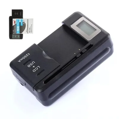 £5.87 • Buy Universal Mobile Battery Charger +USB-Port For Cell Phone Chargers UK Power Plug