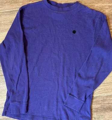 South Pole Long Sleeve Thermal T Shirt Adult Small Purple Logo • $9.99