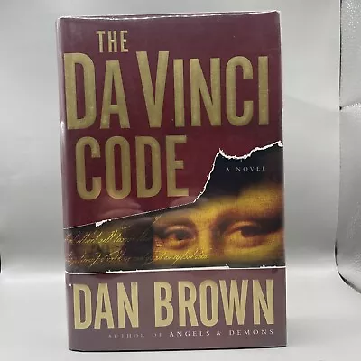 The Da Vinci Code By Dan Brown First Edition 1st Printing Hardcover 2003 B36 • $17.50