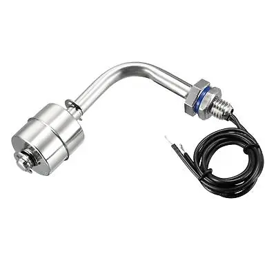 Right Angle Stainless Steel Water Level Liquid Sensor Vertical Float Switch • $11.45