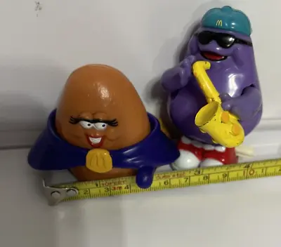 Birdie Grimace & Witch Figures McDonalds Happy Meal Toys • £3