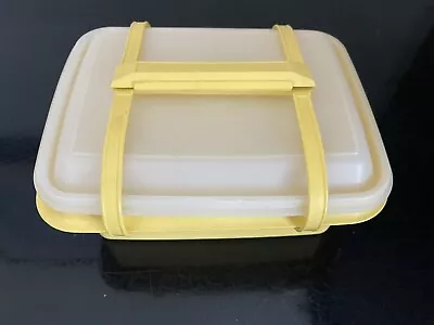 Vintage Tupperware Pack N Carry Lunch Box With Matching Sandwich Container • $20