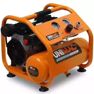 UNIMAC 1.5HP 6L Silent Oil-Free Portable Electric Air Compressor Airtools Tyre • $436.05