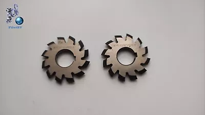 Set 2pcs INVOLUTE GEAR CUTTER  M2 PA20 №1 + №2  HSS USSR • £56.89