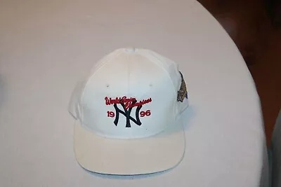 Vintage New York Yankees 1996 World Series Champions New Era Snapback Hat MLB • $14.95