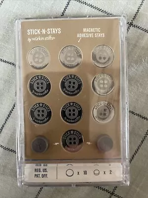 Wurkin  Stiffs Stick N Stays Magnetic Adhesive Stays - 10 • $29.99