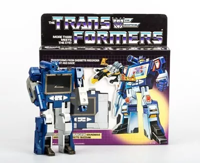 TRANSFORMERS G1 Reissue Soundwave With Buzzaw MISB SpeedPAK Shipping • $56.99