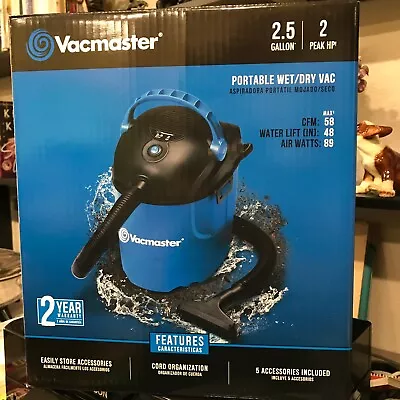 $35.98 • Buy Vacmaster Portable Wet/Dry Vac