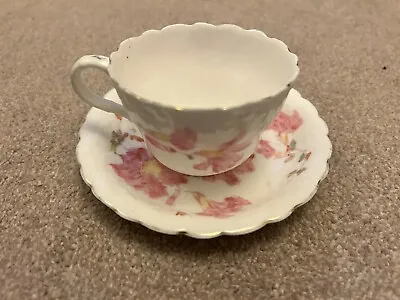 Antique Collingwood Bros Ltd (1887-1900) Bone China “Azalea” Cup & Saucer • £75