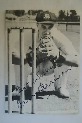 $29.95 • Buy Cricket Collectable - Australian Test Captain Photocard - Signed Barry Jarman