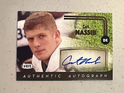 2016 Sage HIT CARL NASSIB #A86 Rookie Auto Card • $10