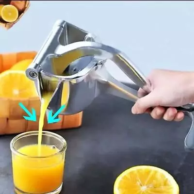 Orange Lemon Fruit Juicer Manual Juicer Squeezer Hand-Press Machine Kitchen • £7.55