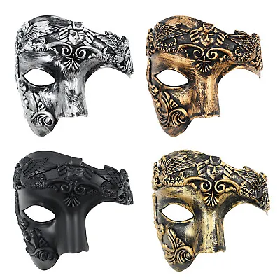 Men's Venetian Steampunk Roman Warrior Masquerade Party Mask Ball Halloween Prom • $14.99