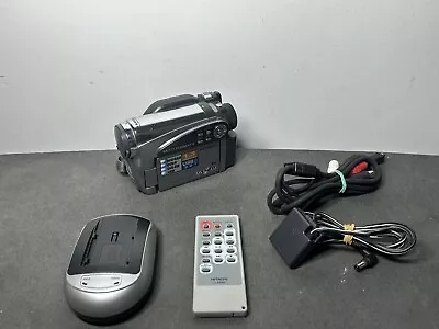 Hitachi DZ-GX5100SW DVD Camcorder Video Camera With Charger & Cords • $69.95