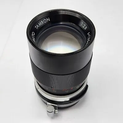 Auto Tamron 135mm F2.8 Prime Telephoto Lens For Miranda Bayonet Mount SLR Camera • $26.99