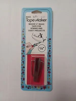 $7.90 • Buy Collins 1/4  (6 Mm) Bias Tape Maker, Binding, Sewing, Crafts, Quilting 